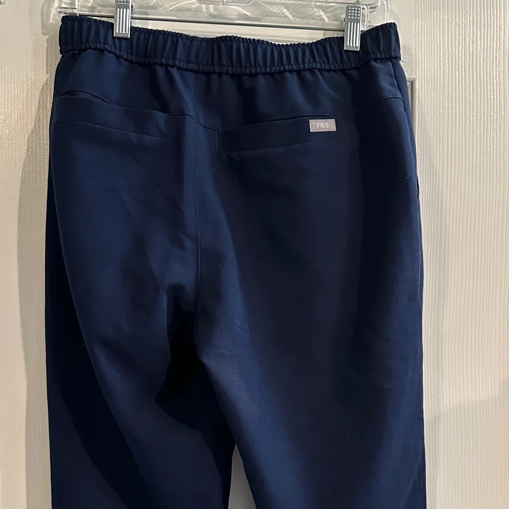 FIGS Tansen Navy Jogger Scrub Pants Men’s Small Tall Slim Fit Comfy Antiwrinkle